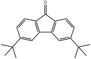 3,6-二叔丁基芴酮 结构式