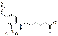 6-(2-nitro-4-azidophenylamino)caproate, 58775-38-5, 结构式