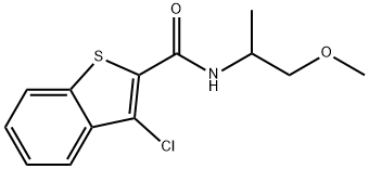 Benzo[b]thiophene-2-carboxamide, 3-chloro-N-(2-methoxy-1-methylethyl)- (9CI)|