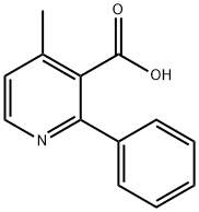 4-Methyl-2-phenylpyridine-3-carboxylic acid Structure