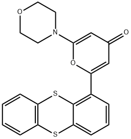 587871-26-9 2-吗啉-4-基-6-噻蒽-1-基吡喃-4-酮