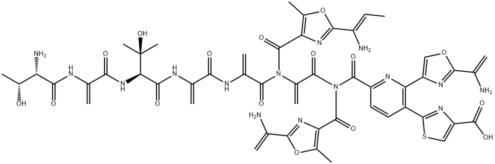 ベルニナマイシンA 化学構造式
