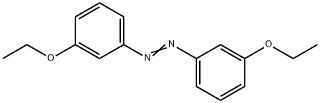 3,3'-Diethoxyazobenzene 结构式