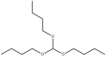 原甲酸三正丁基酯,588-43-2,结构式