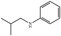 N-(イソブチル)アニリン 化学構造式