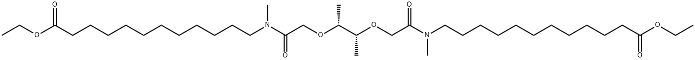 Diethyl-[R-(R*,R*)]-13,17,18,22-tetramethyl-14,21-dioxo-16,19-dioxa-13,22-diazatetratriacontandioat