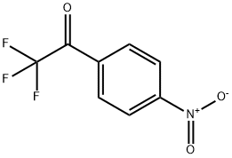 乙酮, 2,2,2-三氟-1-(4-硝基苯基),58808-61-0,结构式