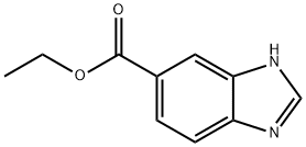 1H-Benzimidazole-5-carboxylicacid,ethylester(9CI) Struktur