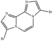 3,8-Dibromodiimidazo[1,2-a:2',1'-c]pyrazine Structure
