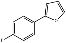 2-(4-Fluorophenyl)furan Struktur