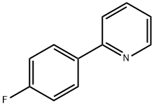 2-(4-フルオロフェニル)ピリジン 化学構造式