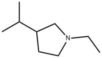 Pyrrolidine, 1-ethyl-3-(1-methylethyl)- (9CI),588672-49-5,结构式