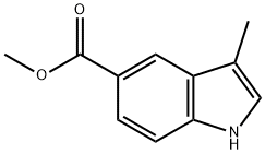 methyl 3-methyl-1H-indole-5-carboxylate Structure