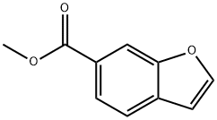 ベンゾフラン-6-カルボン酸メチル 化学構造式