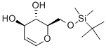 6-O-叔-丁基二甲基硅基-D-葡萄糖醛, 58871-09-3, 结构式