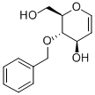 4-O-苯甲基-D-葡萄烯糖, 58871-11-7, 结构式