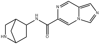 Imidazo[1,5-a]pyrazine-6-carboxamide, N-2-azabicyclo[2.2.1]hept-5-yl- (9CI)|