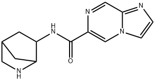 Imidazo[1,2-a]pyrazine-6-carboxamide, N-2-azabicyclo[2.2.1]hept-6-yl- (9CI),588725-89-7,结构式