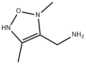 N,4-Dimethyl-1,2,5-oxadiazole-3-methanamine Struktur