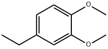 4-エチル-1,2-ジメトキシベンゼン 化学構造式