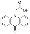 2-(9-oxoacridin-10-yl)acetic acid Struktur