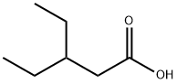 3-ETHYLPENTANOIC ACID, 58888-87-2, 结构式