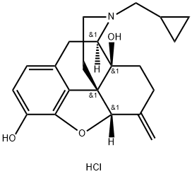 Nalmefene hydrochloride Struktur
