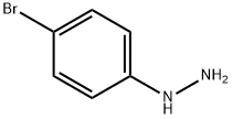 1-(4-ブロモフェニル)ヒドラジン 化学構造式