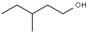 3-甲基-1-戊醇 结构式