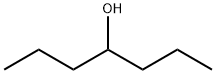 4-HEPTANOL Structure