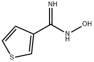 N'-ヒドロキシチオフェン-3-カルボキシイミドアミド 化学構造式