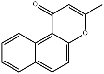 3-Methyl-1H-naphtho[2,1-b]pyran-1-one 结构式