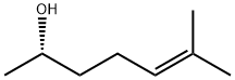 (2S)-6-メチル-5-ヘプテン-2-オール 化学構造式