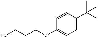 3-(4-TERT-BUTYLPHENOXY)PROPAN-1-OL 结构式