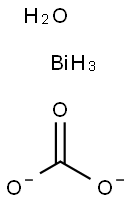 塩基性炭酸ビスマス（Ⅲ） 化学構造式
