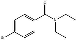 4-ブロモ-N,N-ジエチルベンズアミド 化学構造式