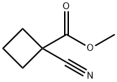 methyl 1-cyanocyclobutanecarboxylate Struktur
