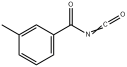 异氰酸3-甲基苯甲酰 结构式