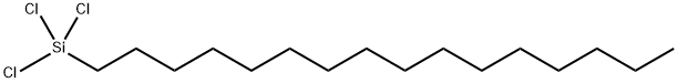 ヘキサデシルトリクロロシラン 化学構造式