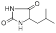 5-(2-メトキシプロピル)-2,4-イミダゾリジンジオン 化学構造式