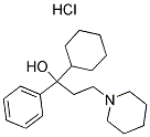 DL-TRIHEXYPHENIDYL HYDROCHLORIDE Structure