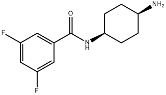 Benzamide, N-(cis-4-aminocyclohexyl)-3,5-difluoro- (9CI)|