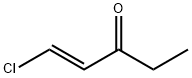 (E)-1-chloropent-1-en-3-one Struktur