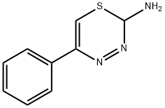 5-フェニル-6H-1,3,4-チアジアジン-2-アミン 化学構造式