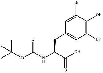 BOC-TYR(3,5-BR2)-OH Struktur