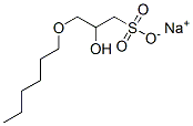 58965-17-6 3-(Hexyloxy)-2-hydroxy-1-propanesulfonic acid sodium salt