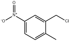 2-(Chloromethyl)-1-methyl-4-nitrobenzene Struktur