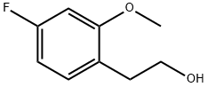 Benzeneethanol, 4-fluoro-2-methoxy- (9CI) Struktur