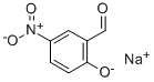 2-甲酰基-4-硝基苯酚钠, 58983-36-1, 结构式