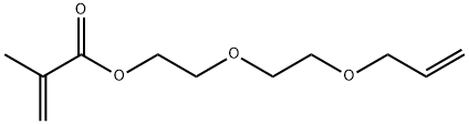 2-ALLYLOXYETHOXYETHYL METHACRYLATE Structure